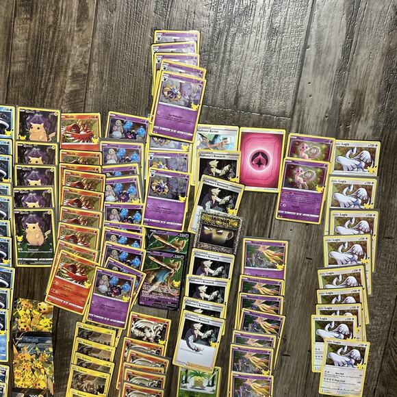 Card Lot 2021 Pokemon Celebrations Lugia & More Rare - Picture 8 of 9